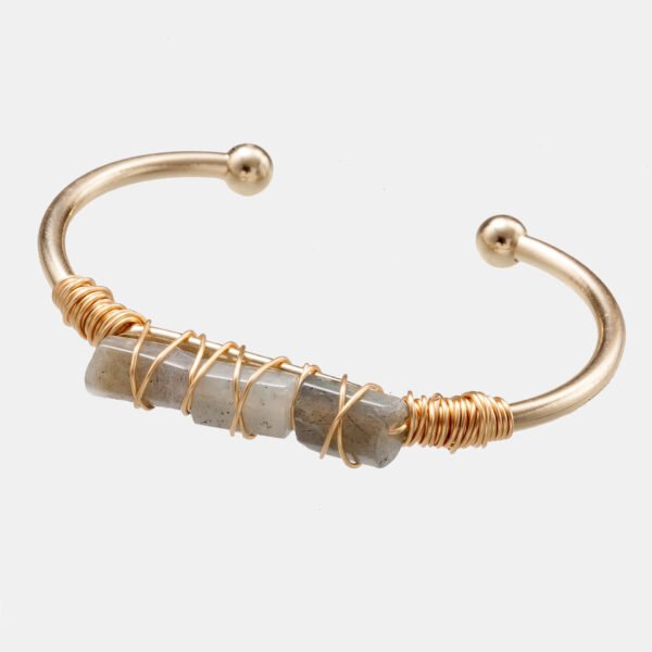 Winding Crystal Gold-plated Crystal Bracelet Bracelets 11