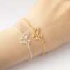 Gold squirrel woman jewelry origami squirrel Bracelet women’s Bracelet Bracelets 7
