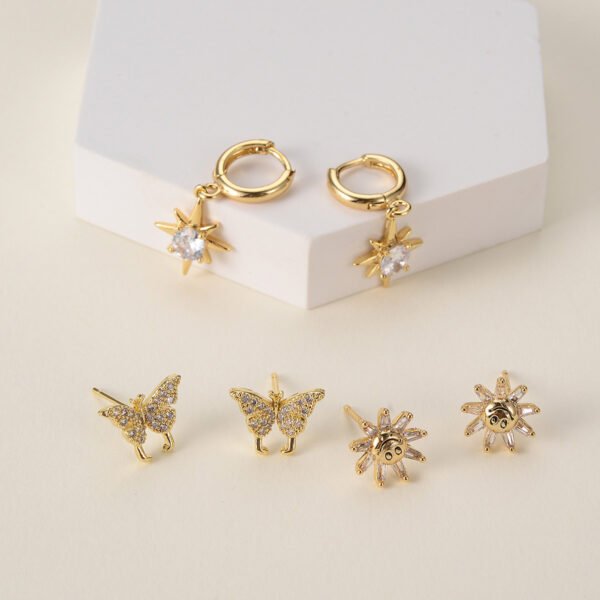Women’s Earrings Have Irregular Personality Knot Ear Clip Earrings 10