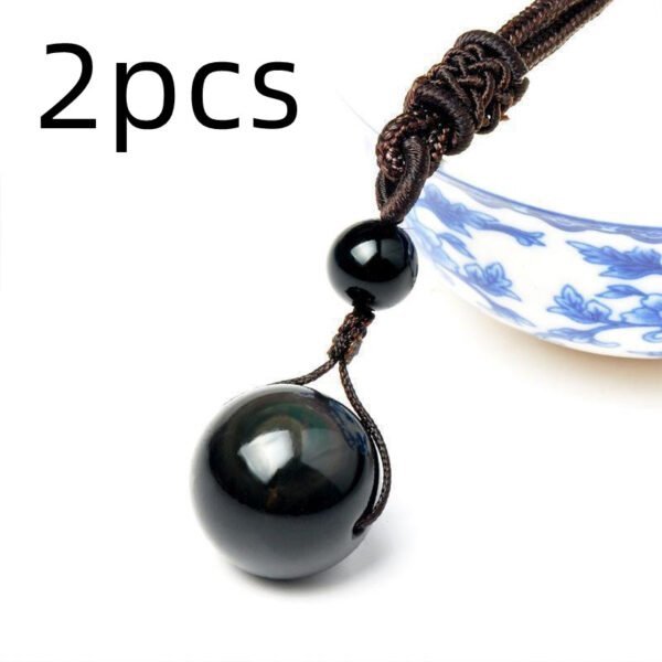 Obsidian Celestial Eye Necklace Necklaces 10