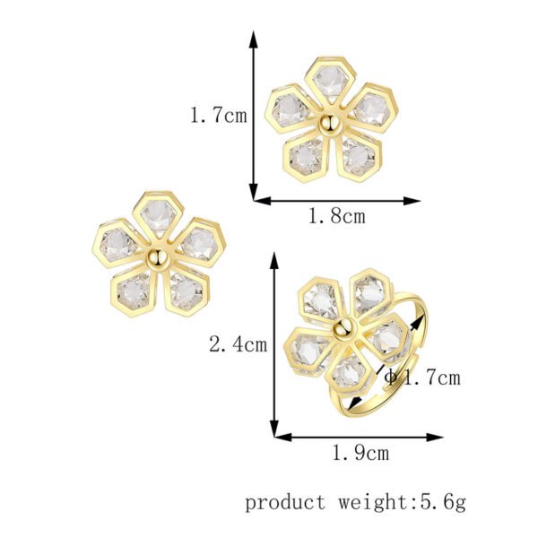 New Sweet And Exaggerated Earrings Female Retro Earrings 8