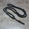 Men’s Necklace 6mm Lava Rock Pendant Men’s Rosary Necklace Necklaces 9