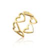 Hollow Love Ring Female Fashion Personality Index Finger Rings 11 Hollow Love Ring Female Fashion Personality Index Finger Rings 11