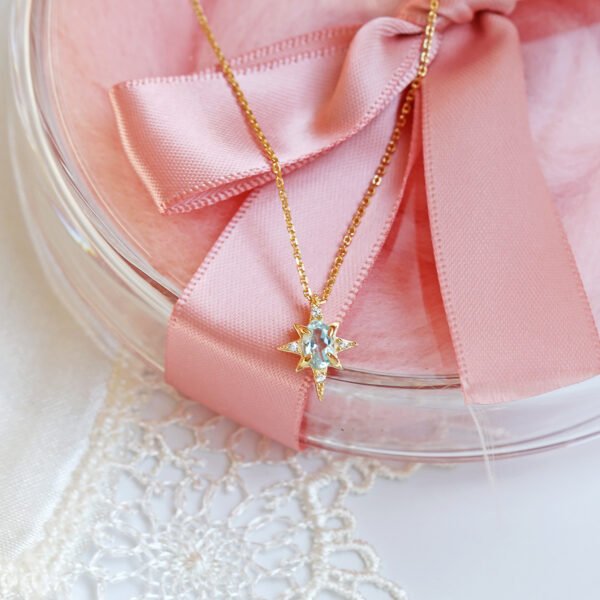 Japanese light luxury jewelry 18k gold necklace Necklaces 6