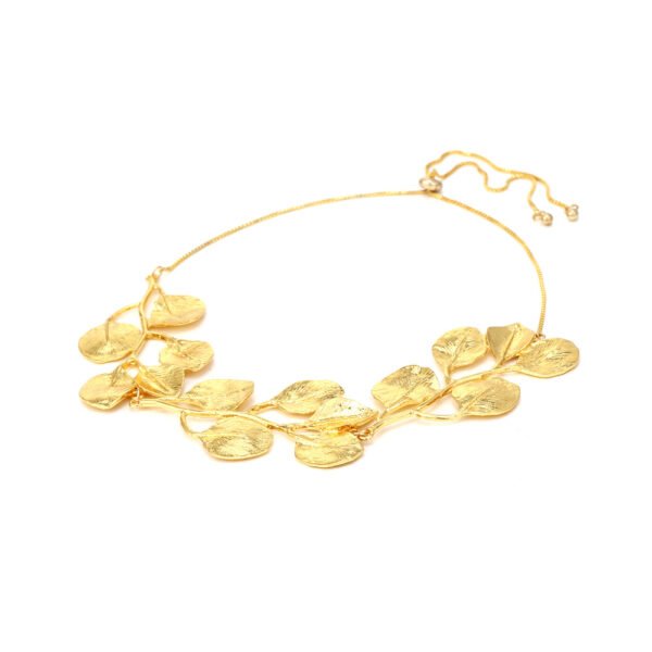 Women’s Fashion Vintage Gold Alloy Leaf Necklace Necklaces 7
