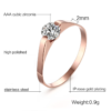 Ring rose gold Rings 12