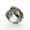 Women’s Twist Room Gold Vintage Ring Rings 11