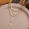 Multi-layer Snake Bone Chain Necklace Creative Personality Hollow Necklaces 14