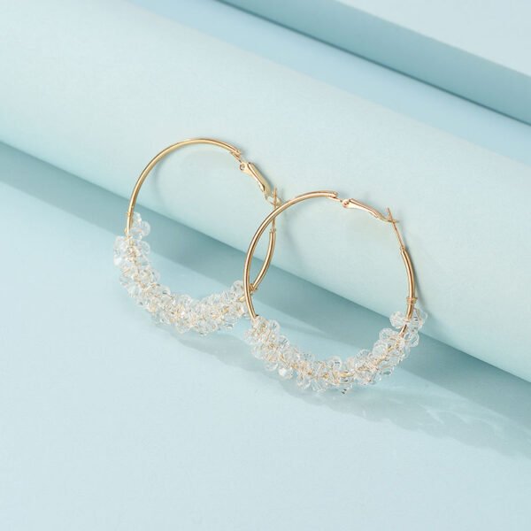 New Sweet And Exaggerated Earrings Female Retro Earrings 8