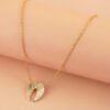 Heavenly Angel Wings Necklace Fashion Gold Silver Wing Pendant Clavicle Chain Necklaces For Women Necklaces 11