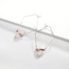Copper Wire Geometric Arrow Original Crystal Columnar Tooth Stone Earrings Earrings 10 Copper Wire Geometric Arrow Original Crystal Columnar Tooth Stone Earrings Earrings 10