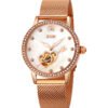 Rose Gold Luminous Watch With Mother-of-pearl Face And Diamonds watches 11 Rose Gold Luminous Watch With Mother-of-pearl Face And Diamonds watches 11
