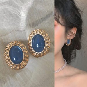 s925 silver pin blue stone earrings Earrings s925 silver pin blue stone earrings Earrings