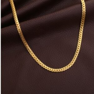 Men Necklace Gold Tone Snake Chain Necklaces