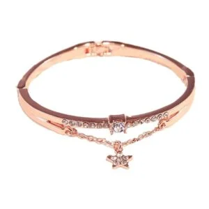 Rose Gold Schoolgirl Star Bracelet Bracelets