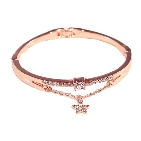 Rose Gold Schoolgirl Star Bracelet Bracelets 3