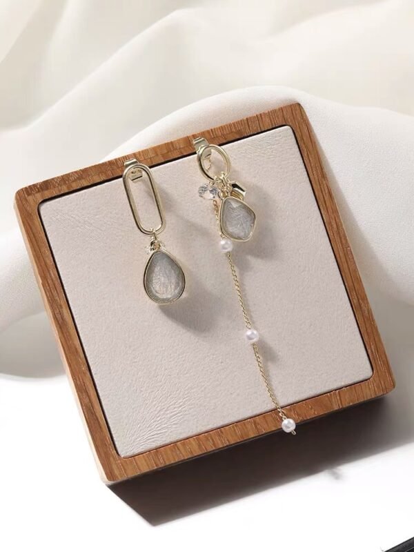 Vintage Opal Long Temperament Pearl Earrings Earrings 6