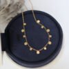 Super Beautiful Spotted Clavicle Chain Geometric Circle Accessories 8