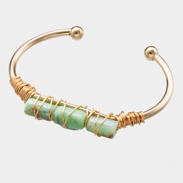 Winding Crystal Gold-plated Crystal Bracelet Bracelets 12
