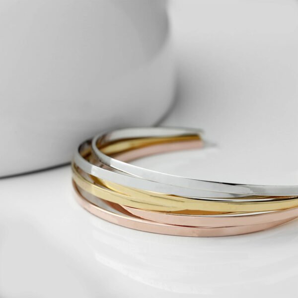 Stainless Steel  Rose Gold Bracelet Bracelets 4