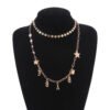 Geometric Trend Multi-layer Letter Star Necklace Bracelets 12 Geometric Trend Multi-layer Letter Star Necklace Bracelets 12