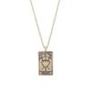 Tarot Pendant Necklace Vintage Tarot Collarbone Chain Gold Silver Necklaces 15 Tarot Pendant Necklace Vintage Tarot Collarbone Chain Gold Silver Necklaces 15