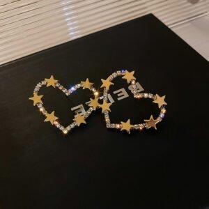 Fashion Metal Cold Wind Earrings Simple Earrings 3