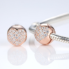 Sterling silver beads s925 diy beaded jewelry rose gold heart shaped diamonds sterling silver accessories Accessories 10 Sterling silver beads s925 diy beaded jewelry rose gold heart shaped diamonds sterling silver accessories Accessories 10