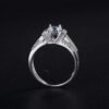 Diamond zircon geometric vintage jewelry ring ring female Rings 11