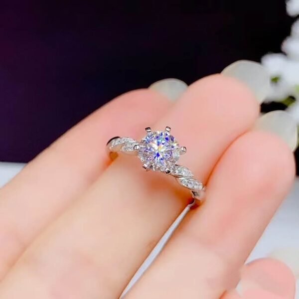 Fried Dough Twist Ring 18K Gold Craft Rings 7