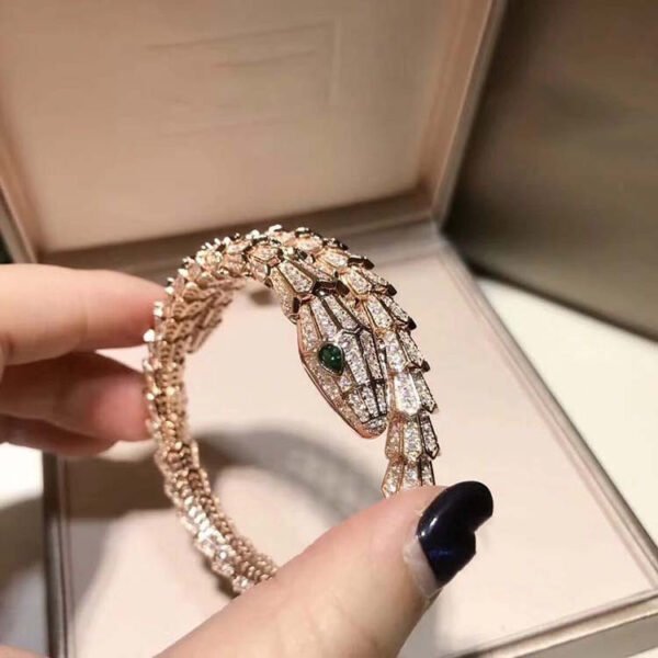 Brass Gold Plated Micro Set Diamond Bracelet Ring Set Bracelets 5