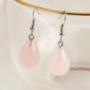 Simple Temperament Transparent Crystal Drop Earrings Earrings 16