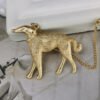 Jewelry Matte Gold Dog Walker Collection Brooch Accessories 9