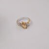 14K Gold Plated Prayer Hands Zircon Ring Promos30 12