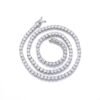 Fashion Cuban Chain Women’s Gold Plated Zircon Jewelry Necklaces 17