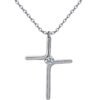 Cross Pendant New Simple Necklace Titanium Steel Plating Necklaces 11