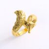 Simple And Stylish Personality Adjustable Gold Fox Ring Rings 19 Simple And Stylish Personality Adjustable Gold Fox Ring Rings 19