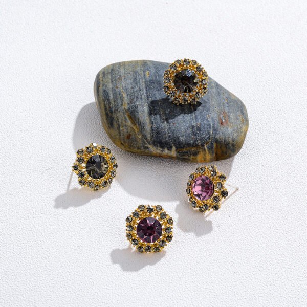 Earrings Frosted Shell Beads Solid Color Earrings 10