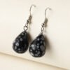 Simple Temperament Transparent Crystal Drop Earrings Earrings 14