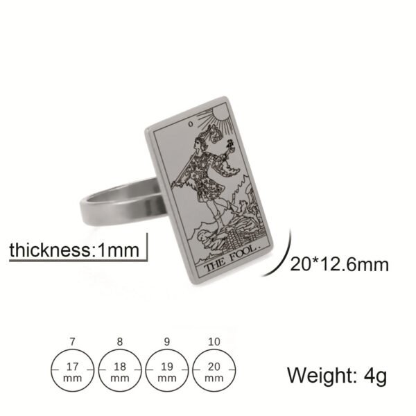 Steel Ring Net Celebrity Small Red Book Push Jewelry Rings 4