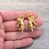All-match Eros Cupid Angel retro earrings Earrings 17