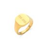 18K Gold Plated Jewelry With English Letter Ring Rings 14 18K Gold Plated Jewelry With English Letter Ring Rings 14