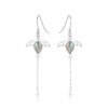 Tremella Line Korean Version Of Moonstone Earrings Women Earrings 10 Tremella Line Korean Version Of Moonstone Earrings Women Earrings 10
