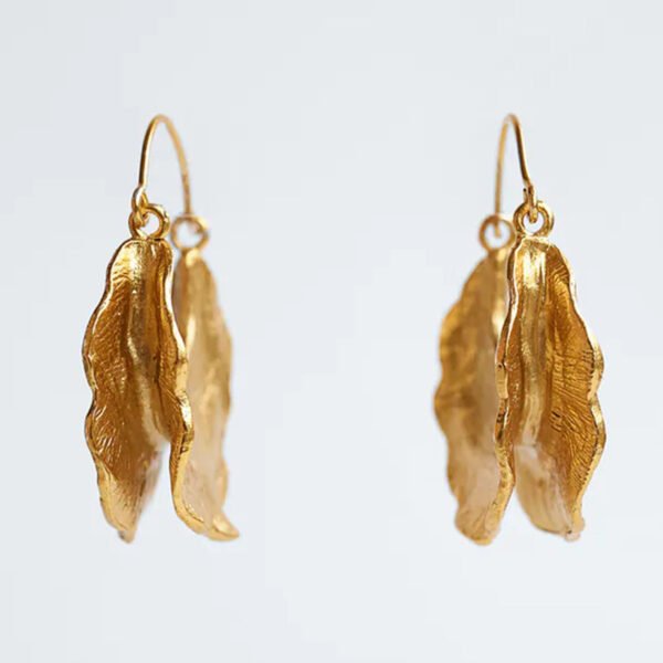 Women’s Geometric Gold Alloy Long Exaggerated Earrings Earrings 7