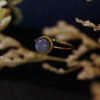 S925 Pure Silver Natural Gem Ring For Women Rings 14