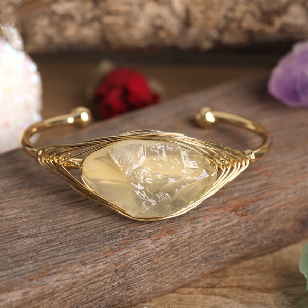 Women Fashion Gold Copper Wire Bracelet Bracelets 3