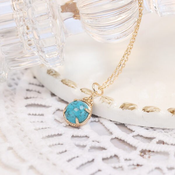 Exquisite Vintage Necklace Set 925 Sterling Silver Gold Plated Necklaces 4