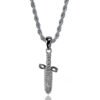 Male Hip Hop Necklace Pendant Necklaces 9