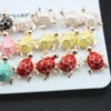 Alloy color oil drop earrings Earrings 11