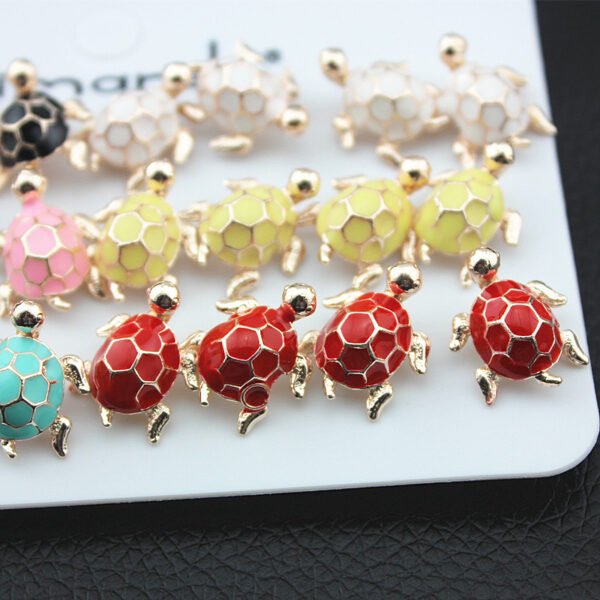Alloy color oil drop earrings Earrings 5